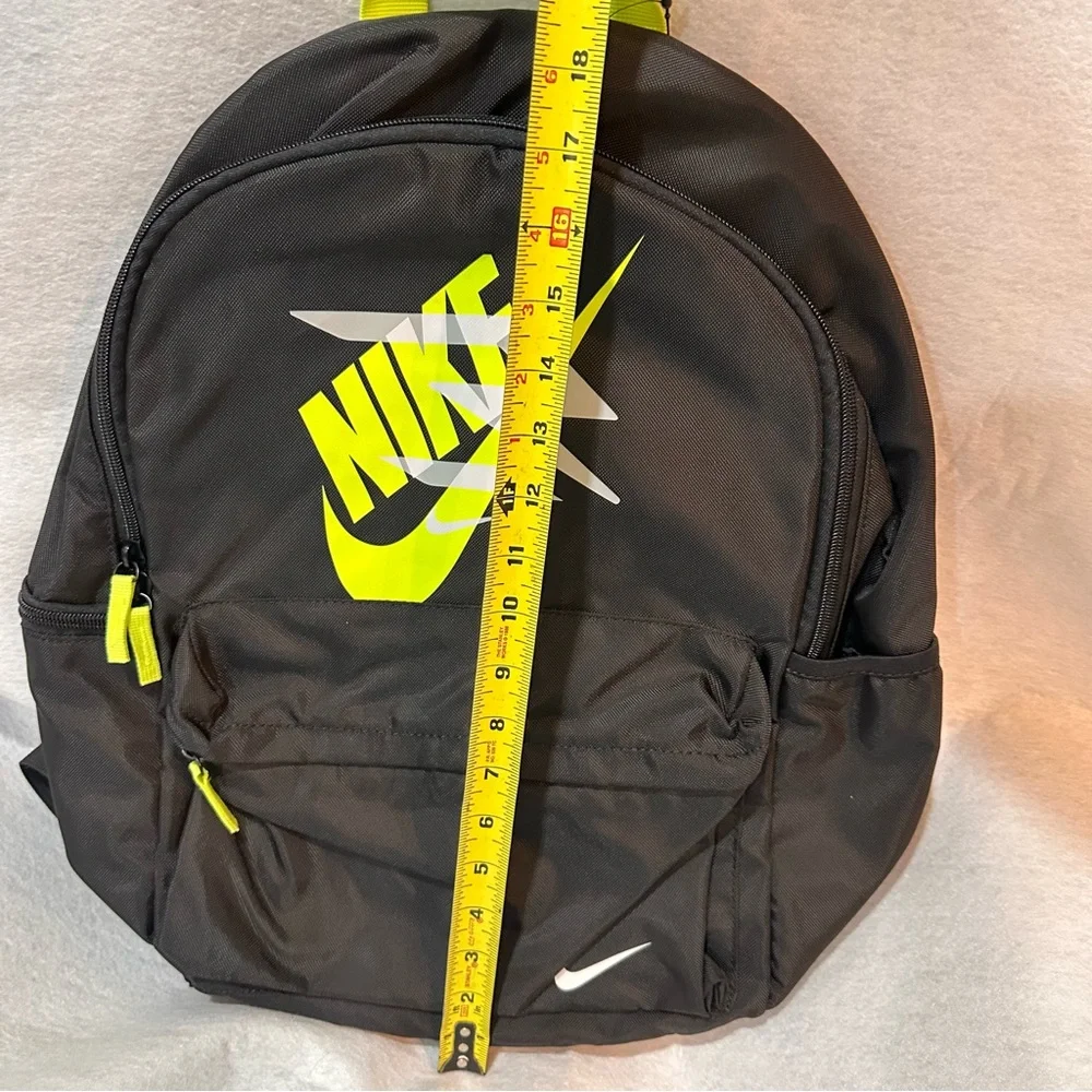 Nike Black and Yellow Backpack